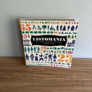 LISTOMANIA - RANDOM FACTS IN GRAPHIC DETAIL BOOK